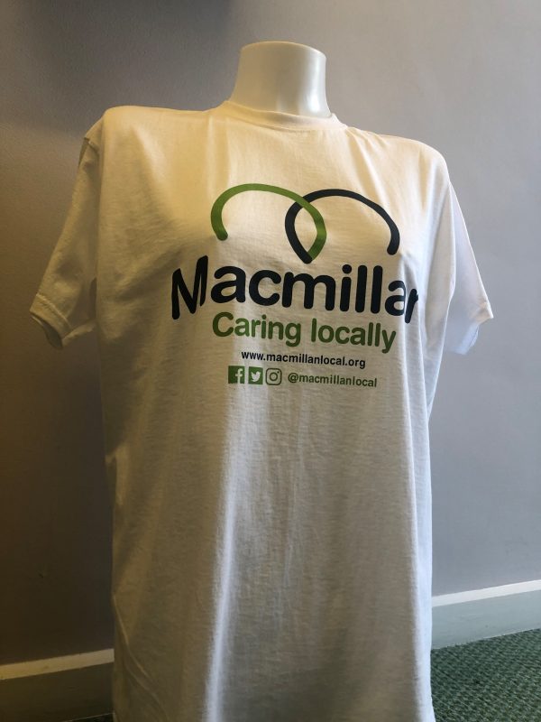 macmillan cancer support t shirt