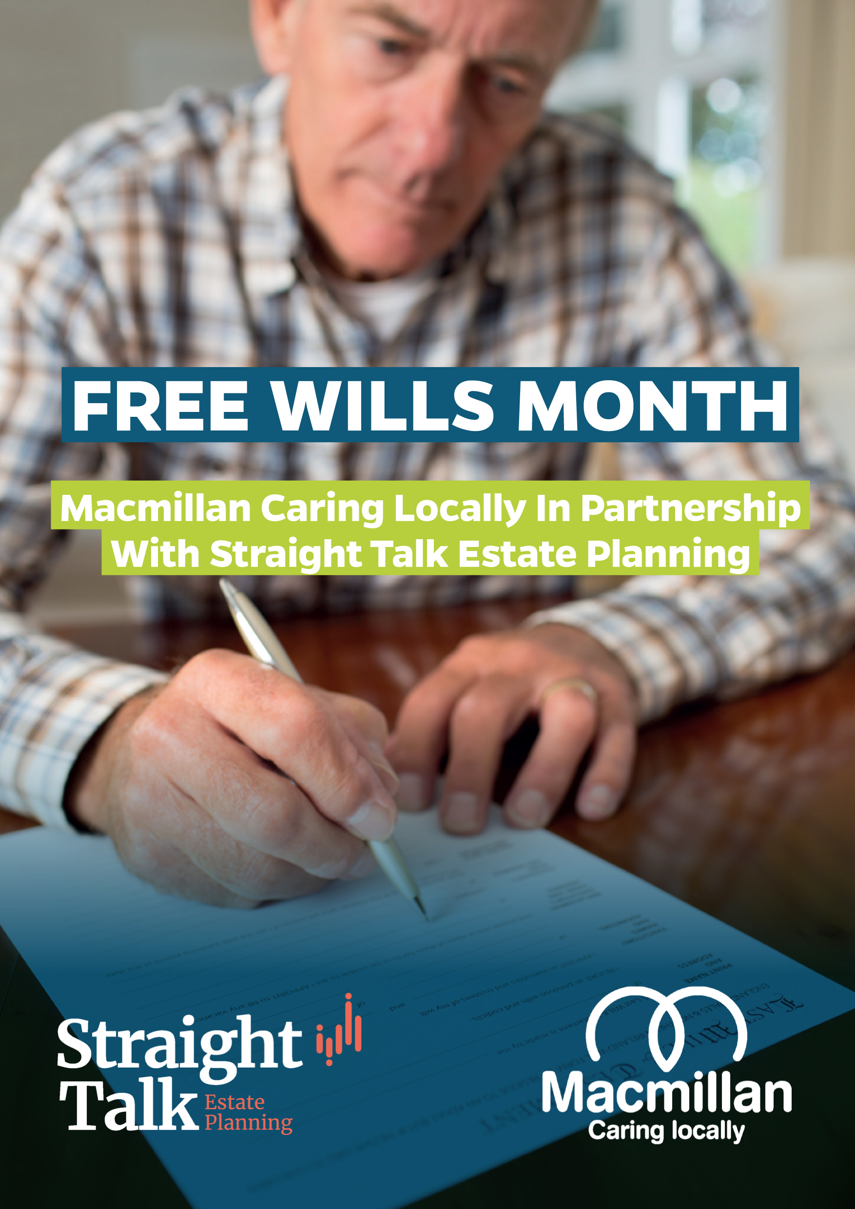 Free Wills Month Macmillan Caring Locally